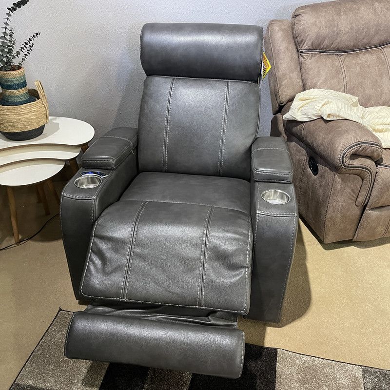 Graphite Power Recliner w/ LED
