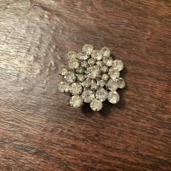 Vintage Stoned Brooch 