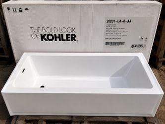 🛁 Brand New Kohler Underscore® 60” x 32” Acrylic Bathtub