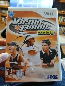 Virtual Tennis 2009 For wii
