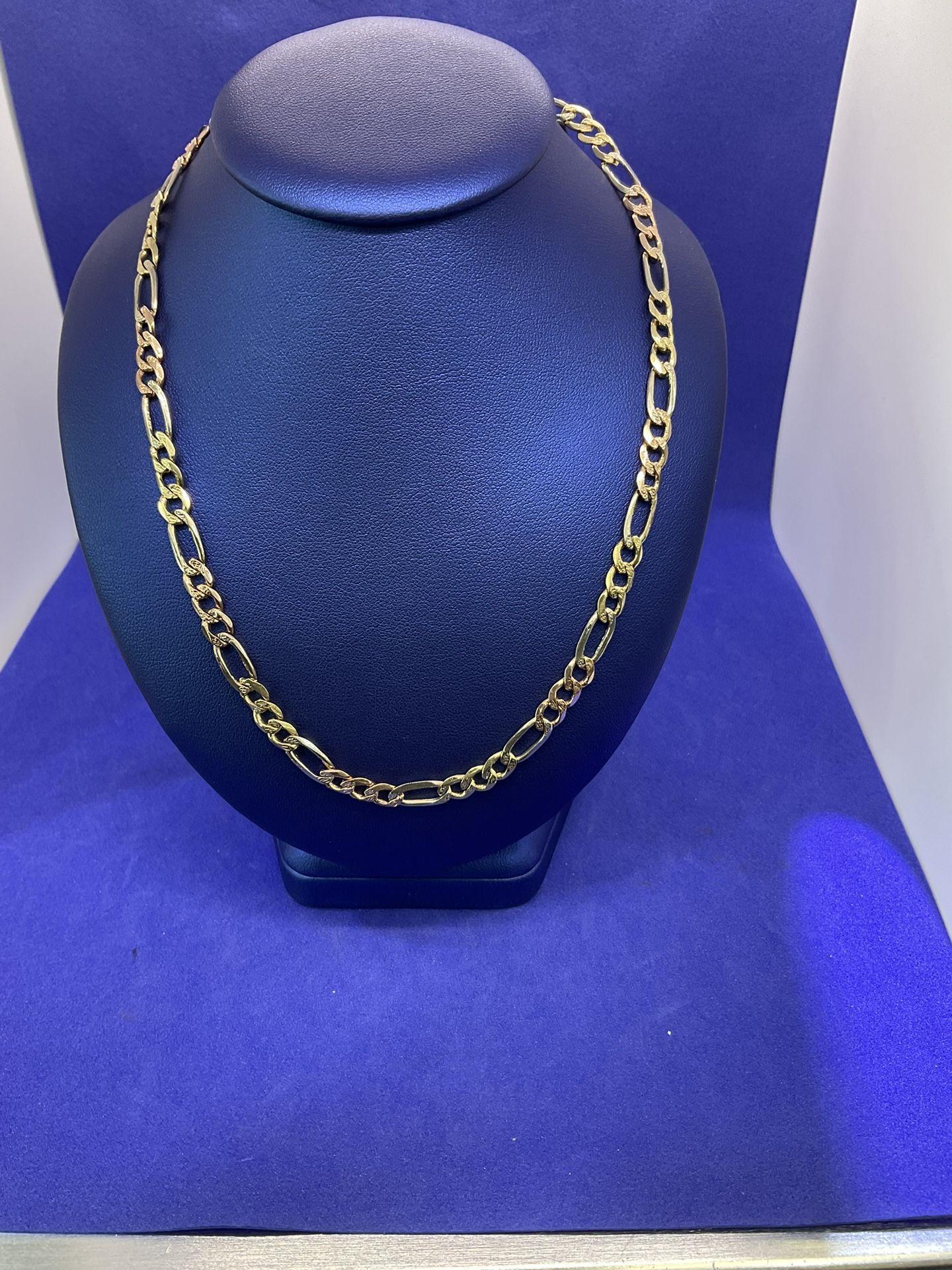 14KT Gold Figaro Chain