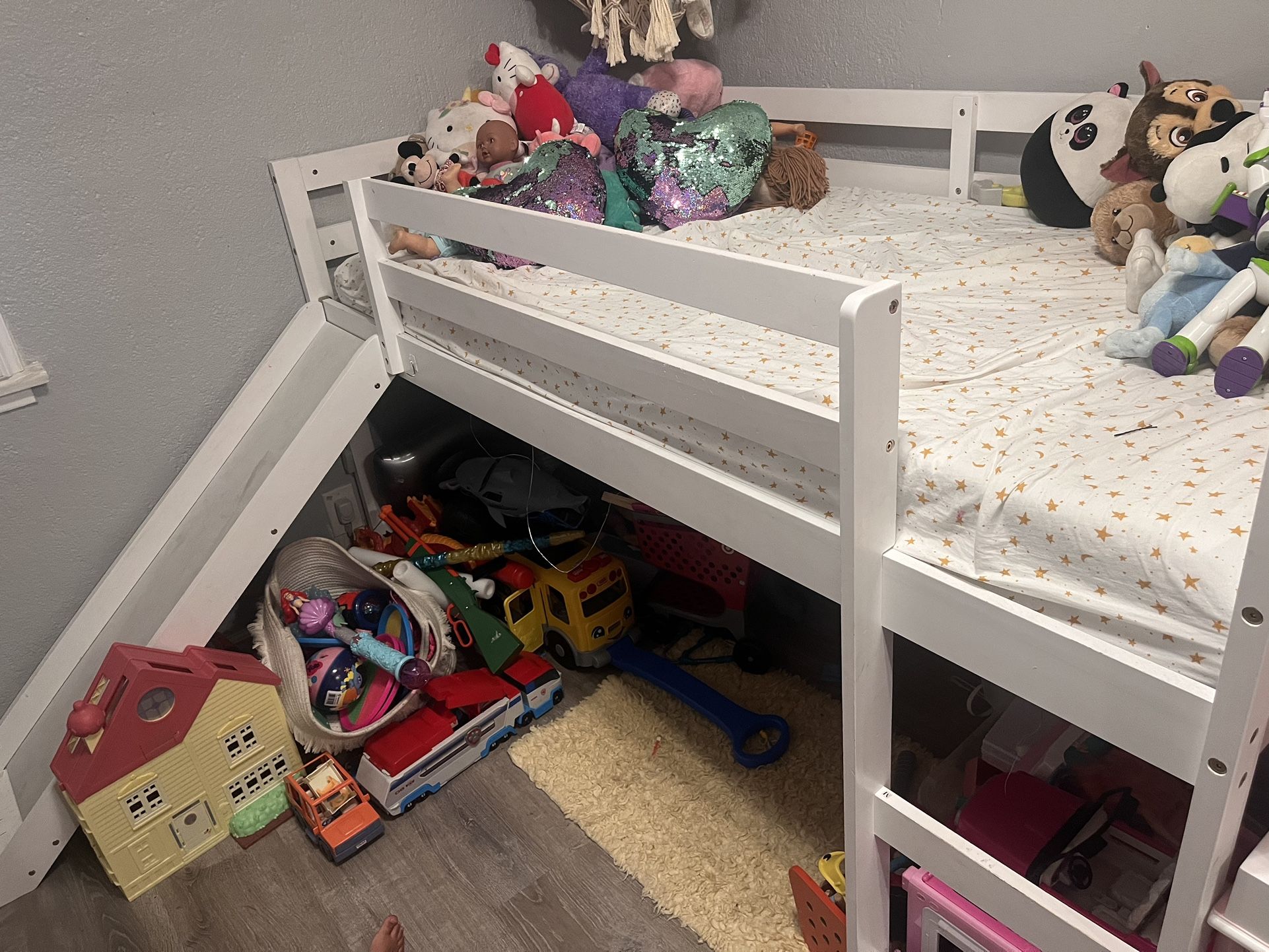 Twin Bed With Slide