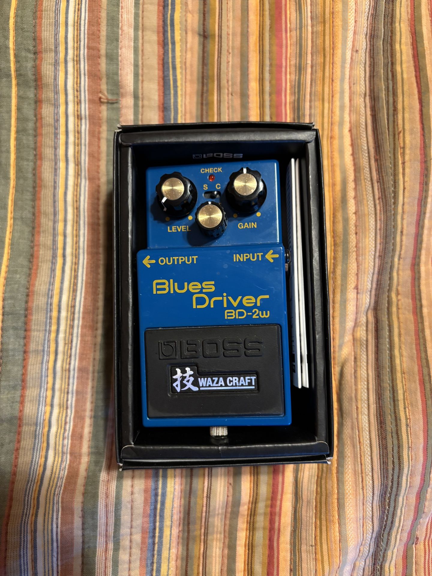 Boss Waza Craft Blues Driver BD-2