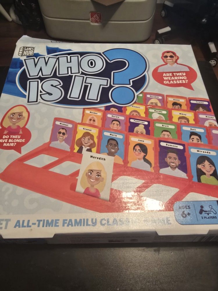 Who Is It Board Game