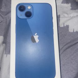 Blue iPhone 13