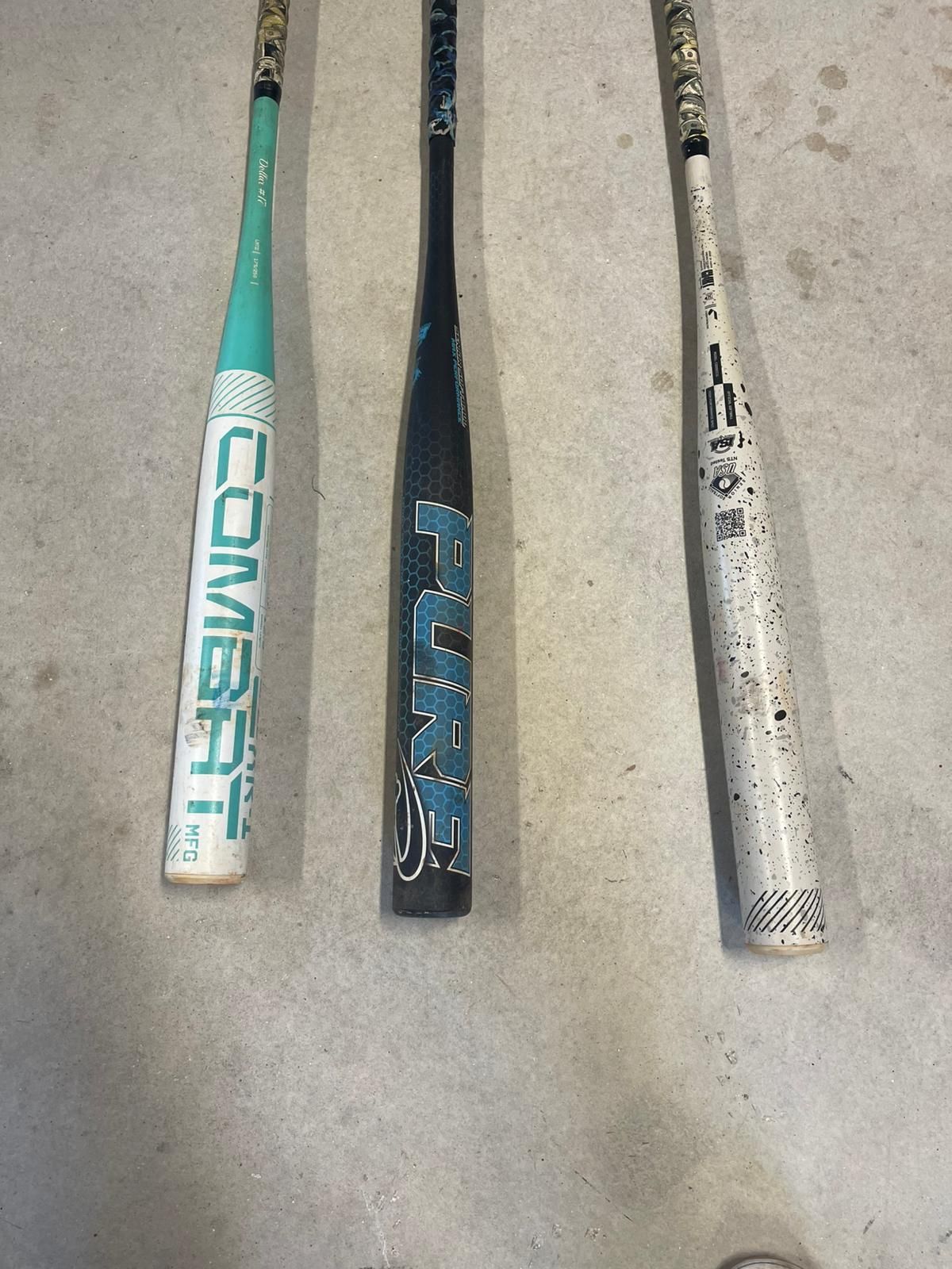 COMBAT, PURE… Black And Blue, Silver …