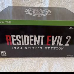 resident evil 2 xbox one collector edition
