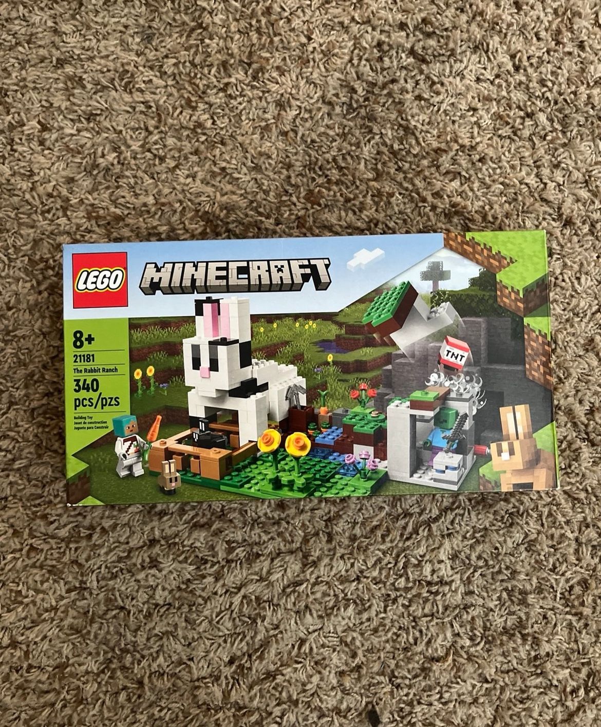 LEGO 21181 Minecraft The Rabbit Ranch RETIRED