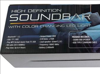 Brand new sound bar
