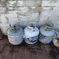 Empty Propane Cans 