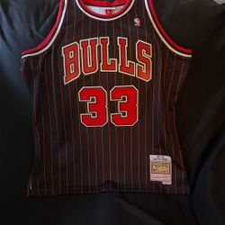 Mitchell And Ness Scottie Pippen Chicago Bulls Jersey Sz.L