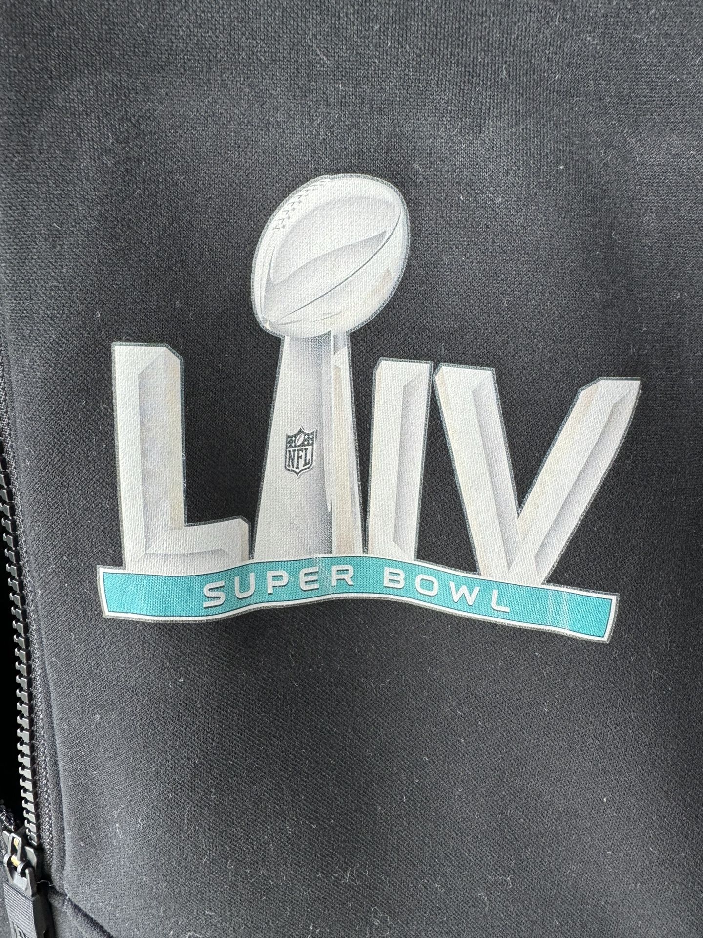 Super Bowl LIV - Miami - Zip Up Sweater - size medium