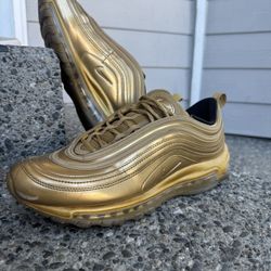Air Max 97 Pure Gold (No Red Nike Symbol)
