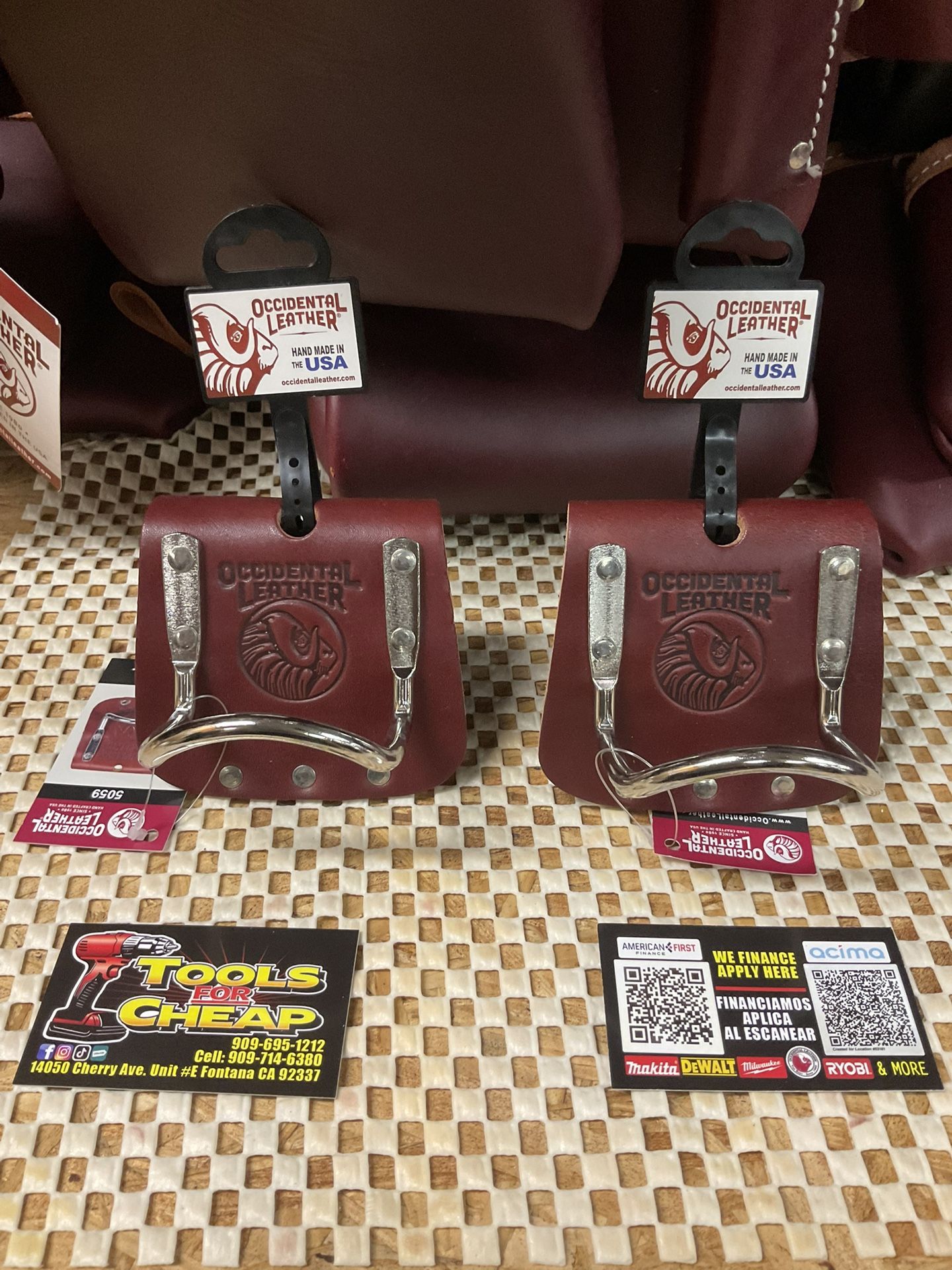 Occidental Leather 5059 High Mount Hammer Holder $23 EACH
