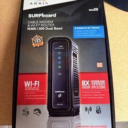 ARRIS  CABLE MODEM  WIFI ROUTER N300 300 Dual Band 