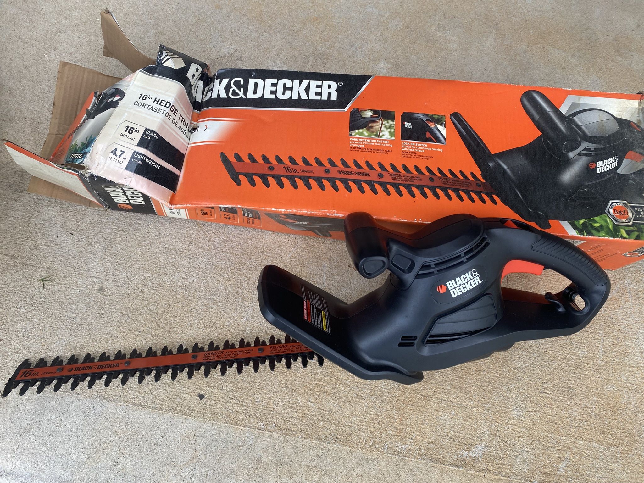 Corded Hedge Trimmer!