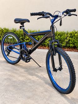 Used NEXT mountain bike with front and rear suspension.