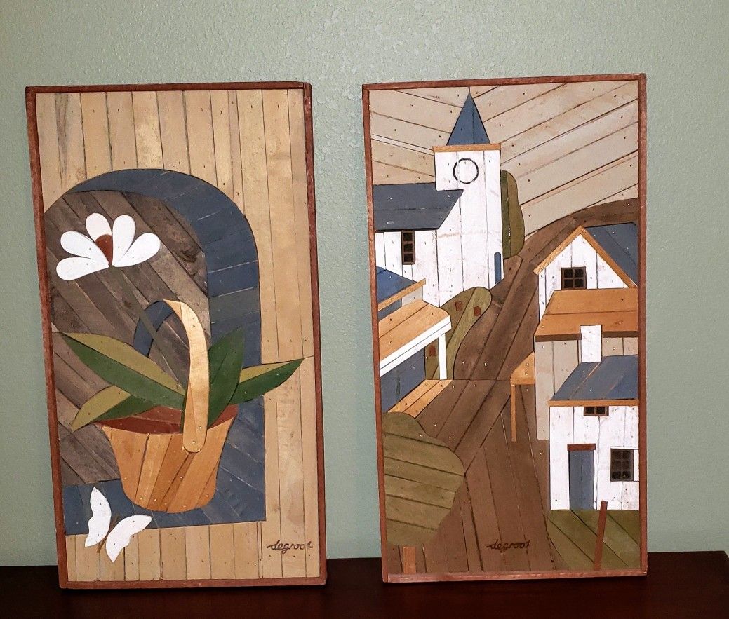 Beautiful Lath art pieces by Theodore DeGroot