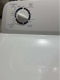 Amana gas dryer