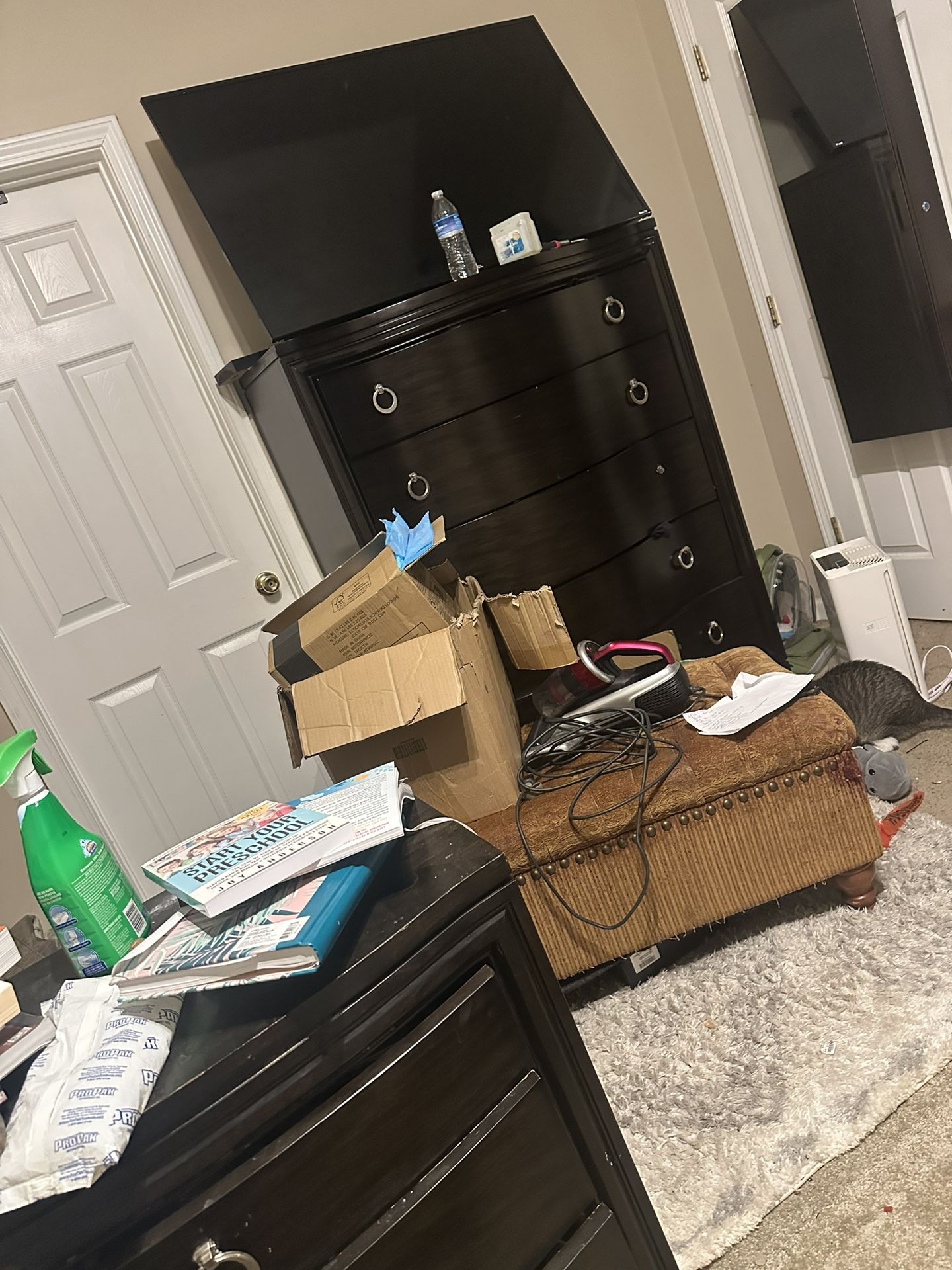 Two side dressers, one large dresser