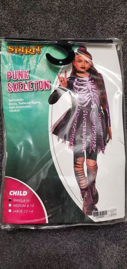 Small Child Punk Skeleton