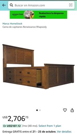 Wood Queen Size Bed