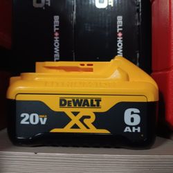 Dewalt new 6ah Battery XR