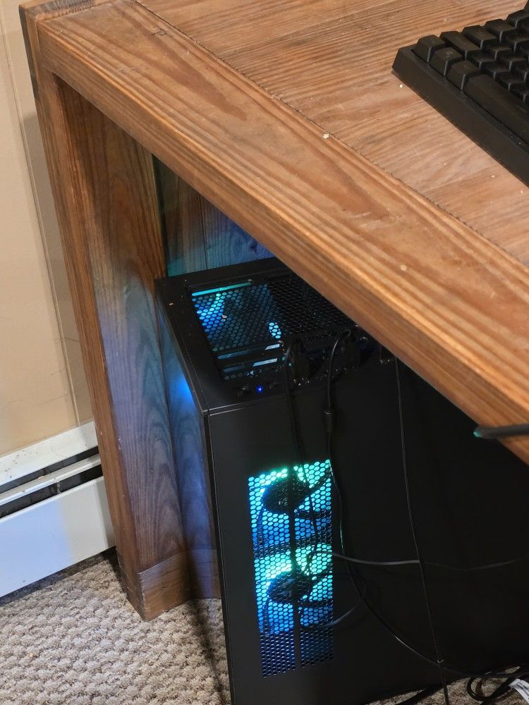 Gaming PC And Monitor