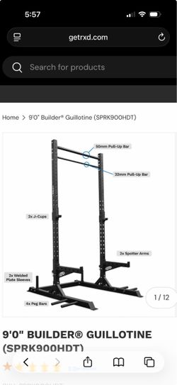 Squat rack with pull-up bar GetRx’D