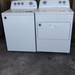  Whirlpool Washer and Electric Dryer,  
