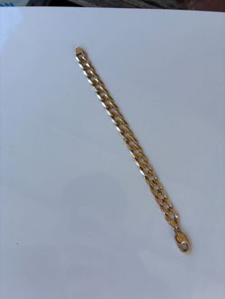 Gold Cuban Bracelet