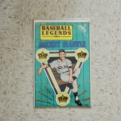 Baseball Legends Comics Mickey Mantle Issue 4