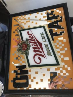 Beer mirrors / bar/ man cave