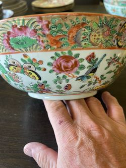 Chinese Rose Medallion Bowl