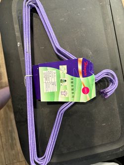 Purple Rope Clothes Hangers 10-Pack