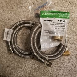 10 Dishwasher Connection Kits Stainless Lines 60 Inch