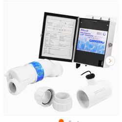 Pool Salt Water Chlorine Generator System 15,000 Gallon 