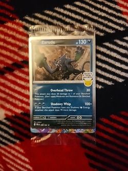 Zarude Pokémon Promo card (Gamestop) Pitch Black.. SEALED