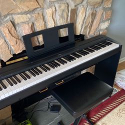 Yamaha p-45 Piano with Stand And Bench