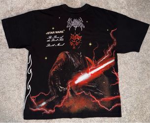Darc Sport x Star Wars The Power of the Dark Side Darth Maul Tee Shirt size L. New without tags.