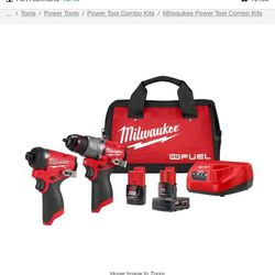 MILWAUKEE M12 FUEL 2-Tool Combo Kit
