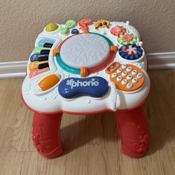 Pink Multifunction Baby Game Table