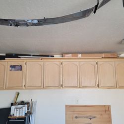 Pending Pick Up On 5/7 ~ Free Garage Cabinets With Shelving - One Piece Unit