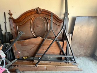 Queen bed frame