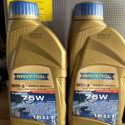 Ravenol 75w MTF3 gear oil