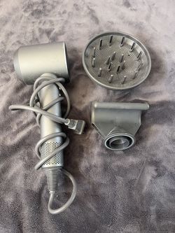 Hair Dryer w/ Diffuser + Attachments