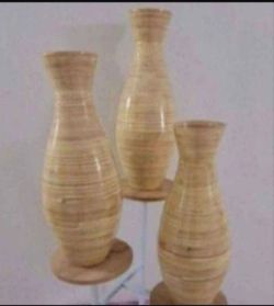 *** CLEARANCE *** Natural Bamboo Vases ($10 EACH) @ Lasting Creations