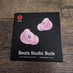 Beats Studio Buds - True Wireless Noise Cancelling Earbuds - Compatible with Apple & Android, Built-in Microphone, IPX4 Rating, Sweat Resistant