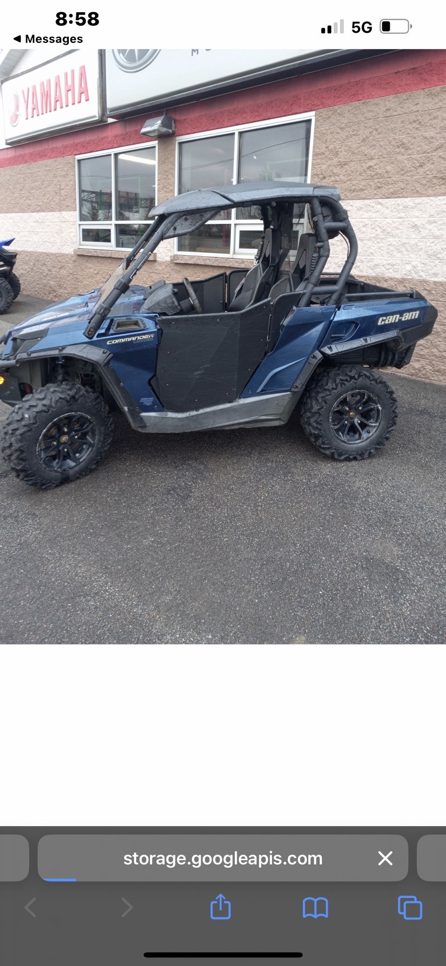2012 Can Am Commander