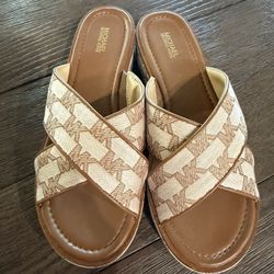 Michael Kors  Indira Wedge Sandal- Size 10